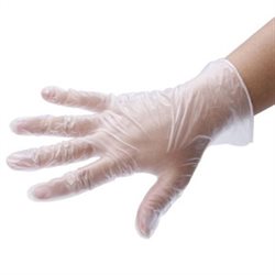 Safe Touch Vinyl Gloves - Medium Hand 314