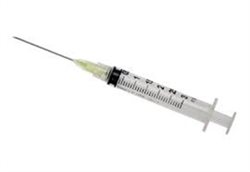 Sterile 3ml Syringe w/21g 1 1/2" inch needle 381