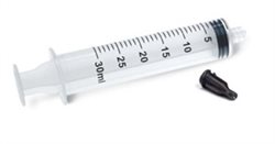 30cc All Plastic Syringe with Rubber Plunger 389R