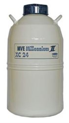 MVE Millennium II XC 24 - 3.6 liter/17day tank - holds 660 - 1/2 mL straws, bulk 210 707