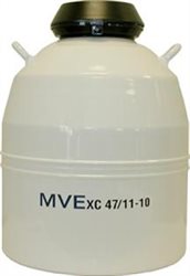 MVE XC 47/11-10 ? 47.7 liter/76 day tank - holds 3,200 - 1/2 mL straws, bulk 5,000 711