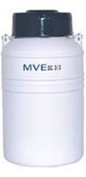 MVE  SC 3/3 - 3.6 liter/17 day tank - holds 660 - 1/2 mL straws, bulk 210 714