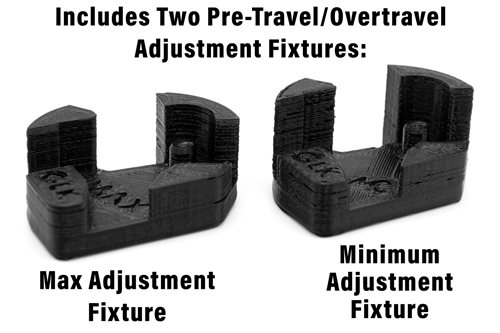 Glock Flat Trigger Minimum and Maximum Adjustment Fixtures