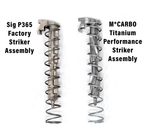 Sig Sauer P365 Factory Striker Assembly Comparison