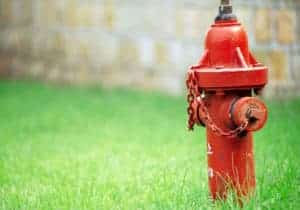 fire hydrant to prevent barn fire