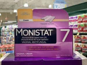 monistat 7 box - miconazole for dogs ears