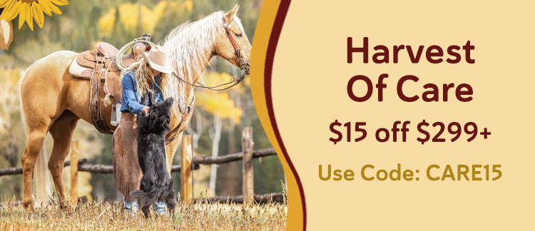 Save this Fall with code Care15